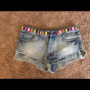 Free people shorts size 27